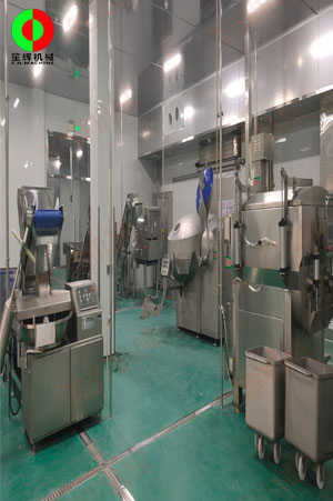 廣東茂名程總肉類加工中心相關肉類處理設備交付!