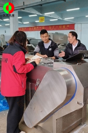兩批客戶帶物料親臨我司試機(jī)考察，并簽訂意向合同！